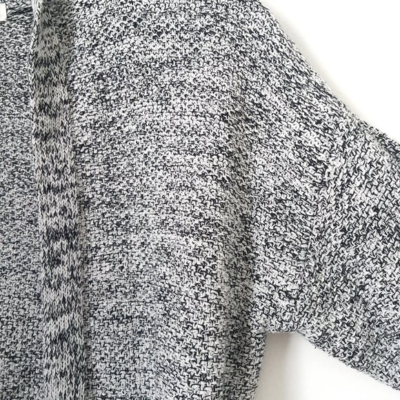 H&M Conscious Women Gray/White Knit Cardigan, XS - Picture 7 of 8